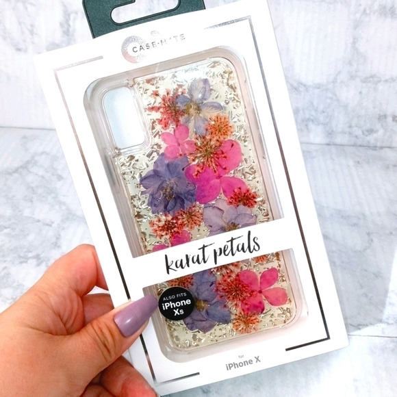 casemate Accessories Casemate Genuine Dried Flowers Iphone X Case Poshmark